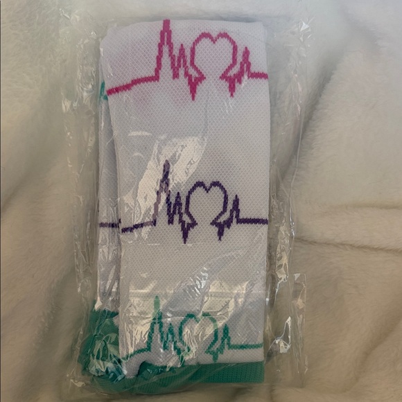 Colorful Patterned Performance Compression Socks - Picture 7 of 8